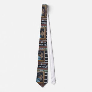 Duke Ellington, Wall Mural in DC, Jazz Lover's Tie