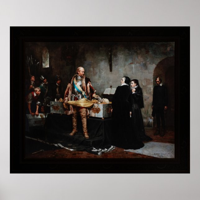 Duke Karl Insulting the Corpse of Klaus Fleming Poster (Front)