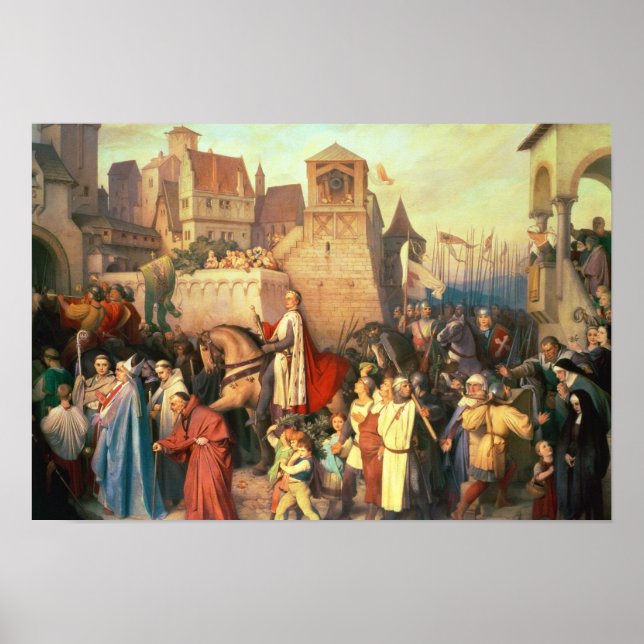 Duke Leopold the Glorious  enters Vienna Poster (Front)