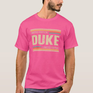 DUKE Limited Edition Shirt DUKE Name Personalized