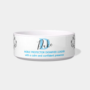 Duke Name meaning Bowl Meaning Monogram