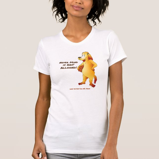 Duke Never Mind tshirt (Front)