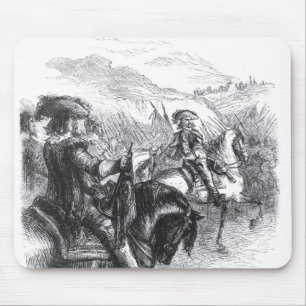 Duke of Monmouth  Advancing on Taunton Mouse Mat