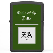 Duke of the Delta Zeemz Monogram Zippo Lighter