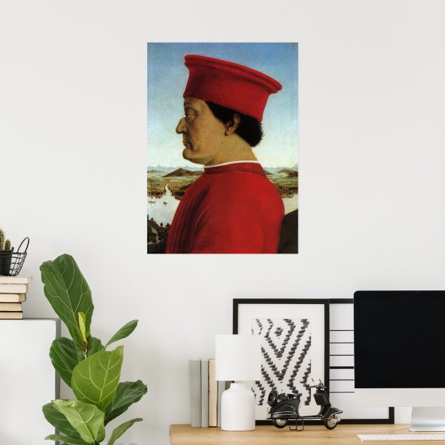 Duke of Urbino, Federico da Montefeltro Poster (Home Office)