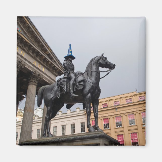 Duke of Wellington Statue, Glasgow Magnet (Front)