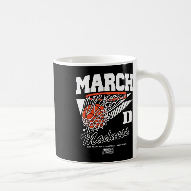 Duke Sketll - 2025 March Madness Sketll - Ncaa  Coffee Mug (Right)