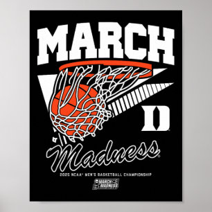 Duke Sketll - 2025 March Madness Sketll - Ncaa Poster