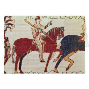 Duke William exhorts his troops