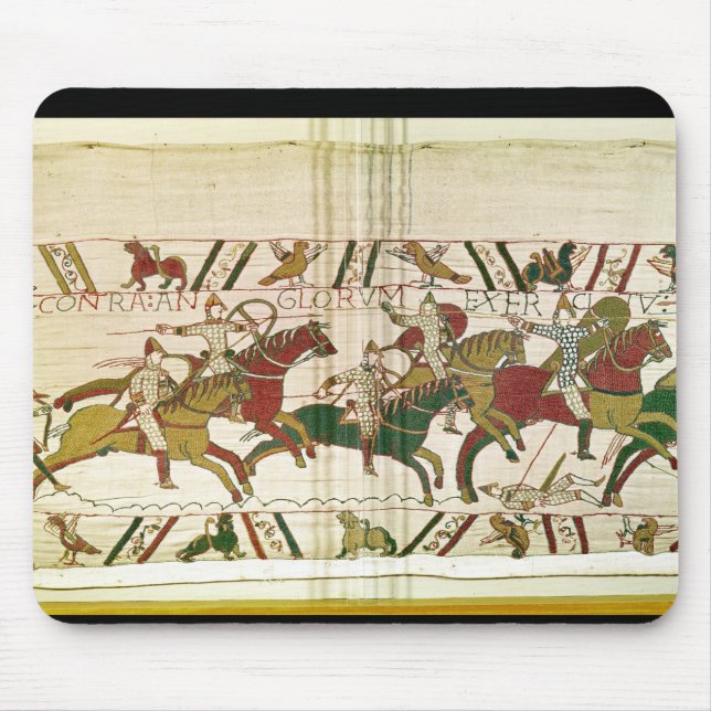 Duke William exhorts his troops Mouse Mat (Front)