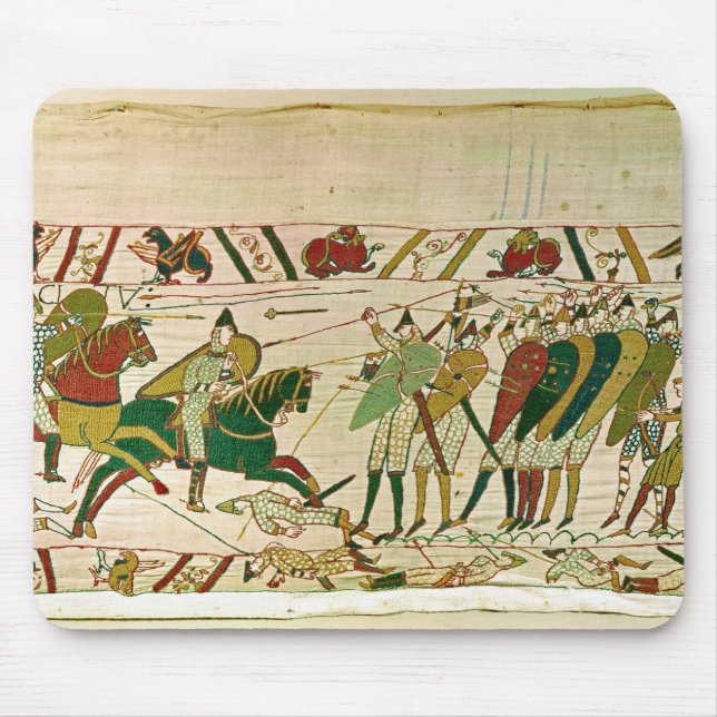 Duke William Exhorts his Troops Mouse Mat (Front)