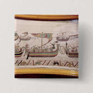 Duke William of Normandy 15 Cm Square Badge