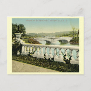 Duke's Park, Somerville, New Jersey 1912 Vintage Postcard