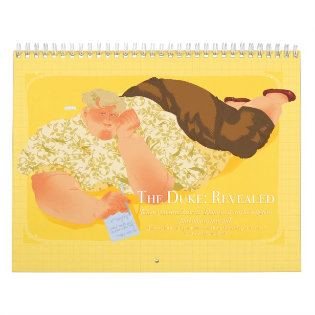 Dukie’s 2026 interview calendar (Cover)