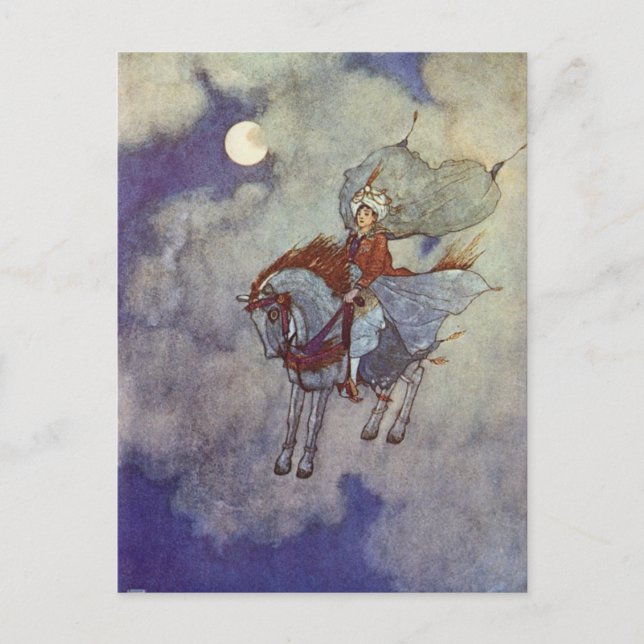 Dulac's Arabian Nights Postcard (Front)