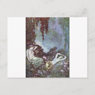 Dulac's Edgar Allan Poe Postcard