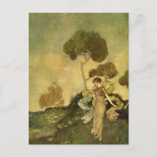 Dulac's The Tempest Postcard (Front)