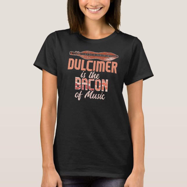 Dulcimer  Guitar  Dulcimer T-Shirt (Front)