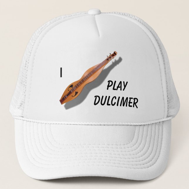 DULCIMER-HAT TRUCKER HAT (Front)