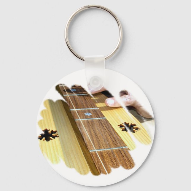 Dulcimer Key Ring (Front)