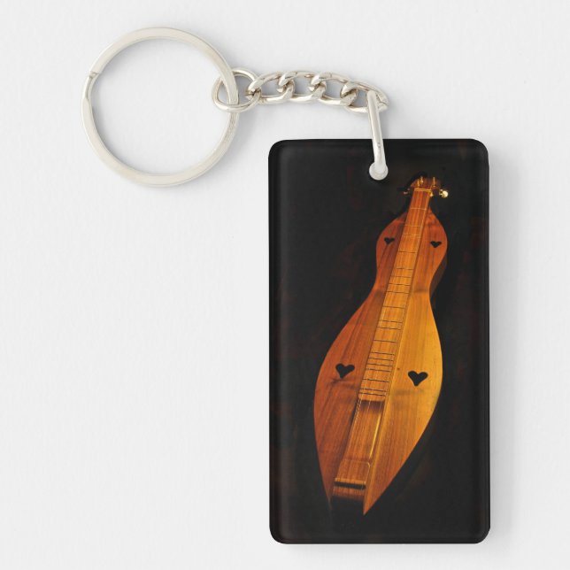 Dulcimer Keychain (Front)