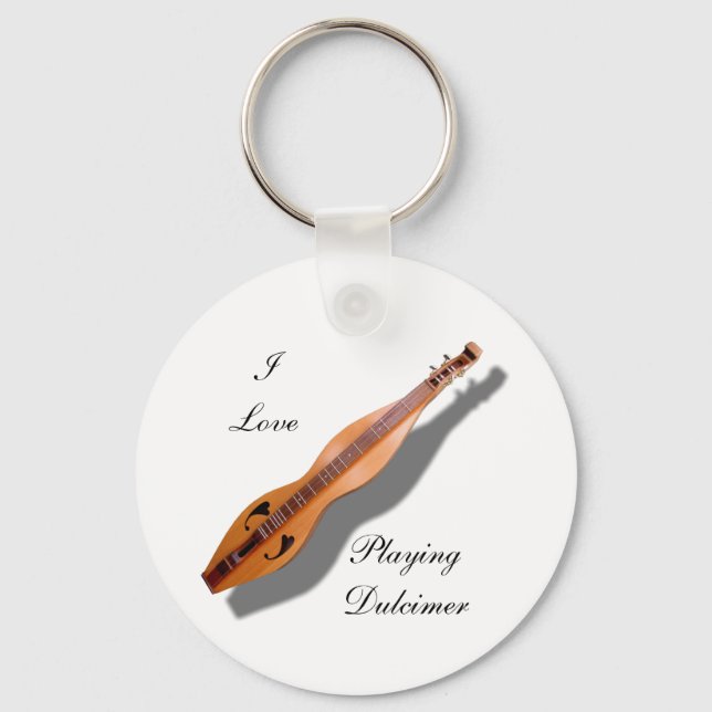 DULCIMER-KEYCHAIN KEY RING (Front)