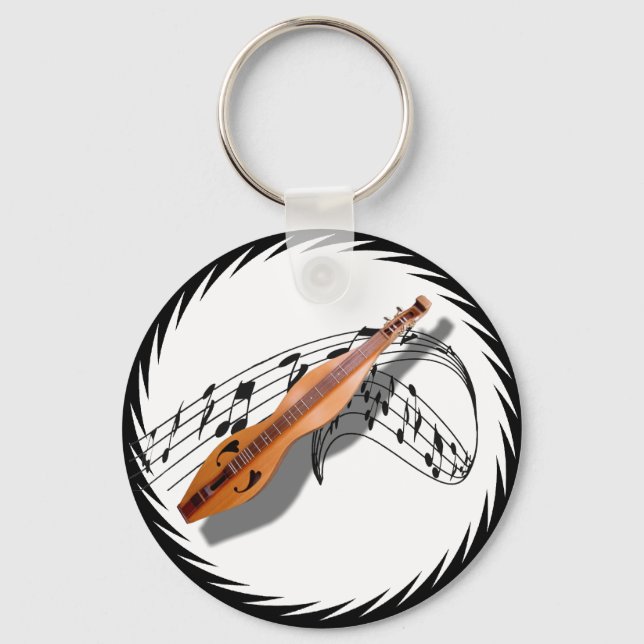 DULCIMER -KEYCHAIN KEY RING (Front)