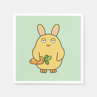 Dull Chick, Floppy Ears Napkin