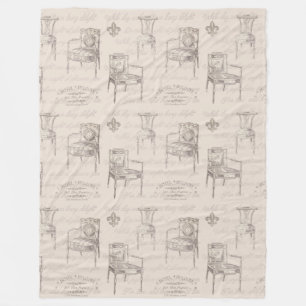 Dulocke Chairs  Fleece Blanket