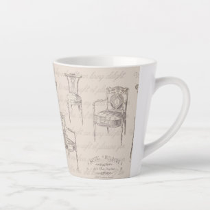Dulocke Chairs  Latte Mug