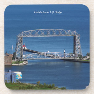 Duluth Aerial Lift Bridge 6 plastic coasters
