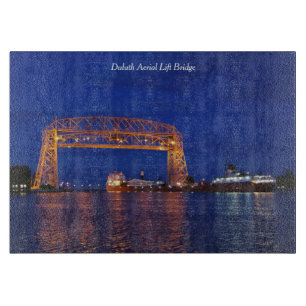 Duluth Aerial Lift Bridge & John G. Munson Cutting Board