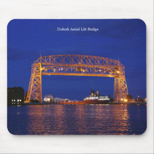 Duluth Aerial Lift Bridge & John G. Munson Mouse Mat