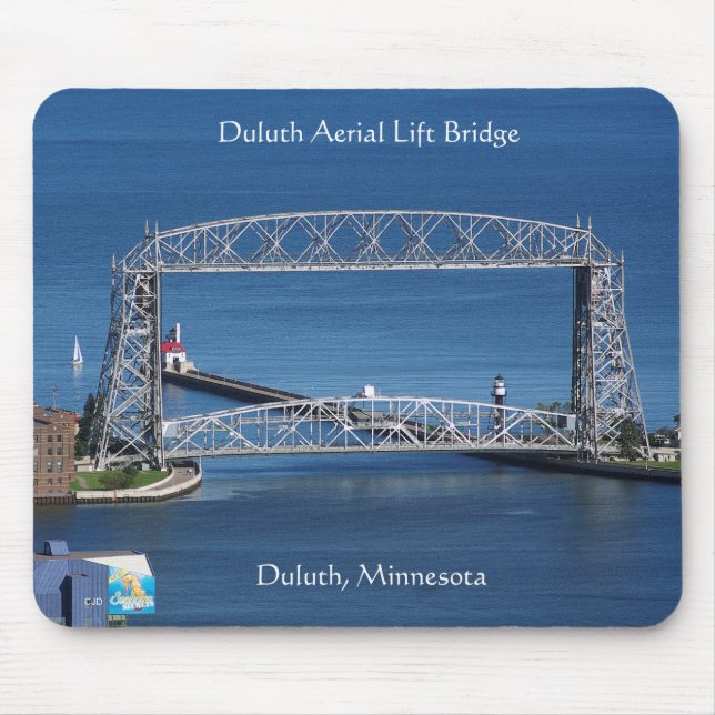 Duluth Aerial Lift Bridge mousepad (Front)