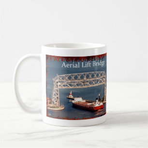 Duluth Aerial Lift Bridge & Roger Blough mug