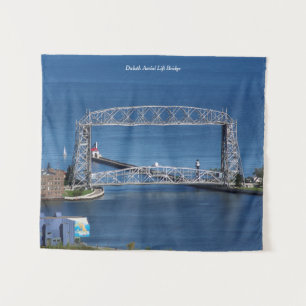 Duluth Aerial Lift Bridge tapestry