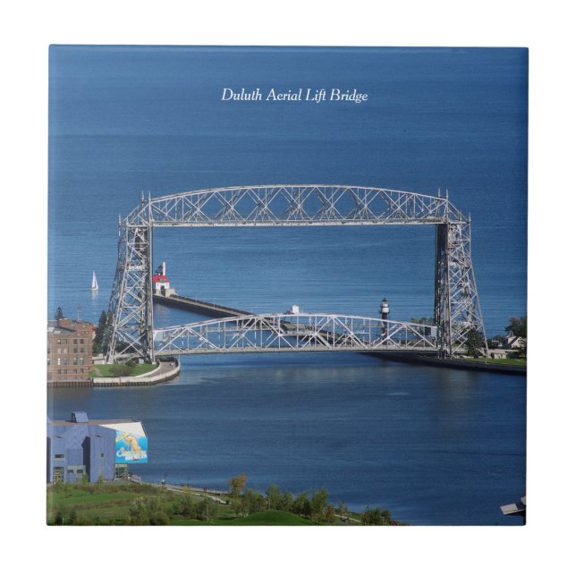 Duluth Aerial Lift Bridge tile (Front)