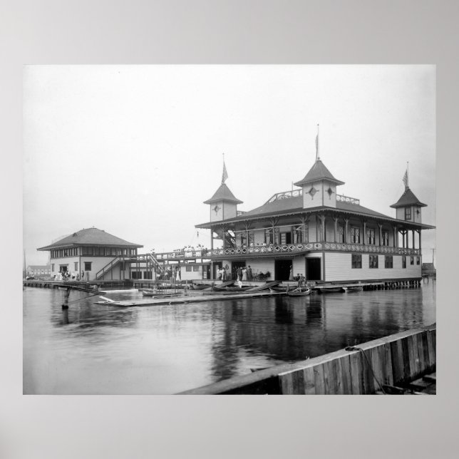 Duluth Boat Club: 1906 Poster (Front)