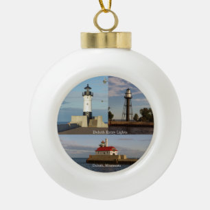 Duluth Entry Lights ball or snowflake ornament