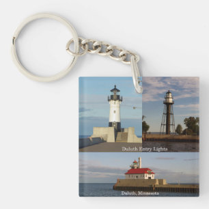 Duluth Entry Lights key chain