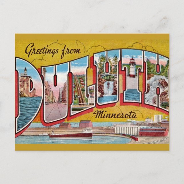 Duluth Greeting Postcard  (Front)