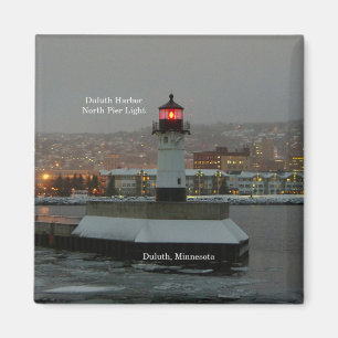 Duluth Harbor North Pier Light magnet