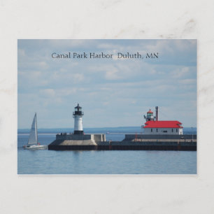 Duluth Harbour, Canal Park Harbour  Duluth, MN Postcard