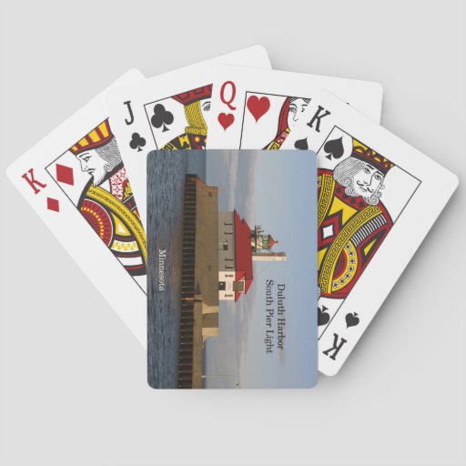 Image of Duluth Harbour South Pier Light playing cards