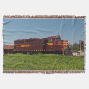 Duluth Mesabi Iron Range Eng 316 throw blanket