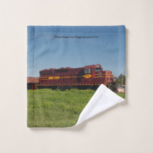 Duluth Mesabi Iron Range Locomotive 316 Bath Towel Set
