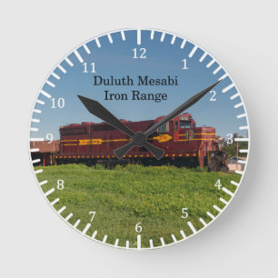 Duluth Mesabi Iron Range Locomotive clock