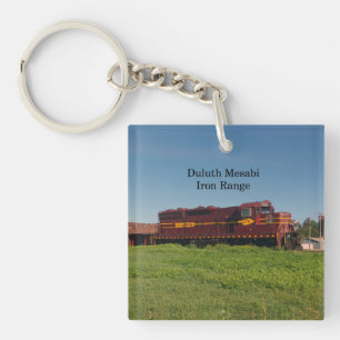 Duluth Mesabi Locomotive 316 key chain