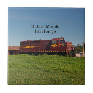 Duluth Mesabi Locomotive 316 tile