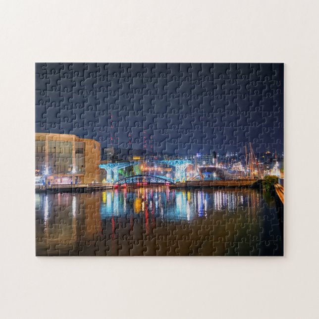 Duluth Minnesota, SS William A Irvin & Slip Bridge Jigsaw Puzzle (Horizontal)